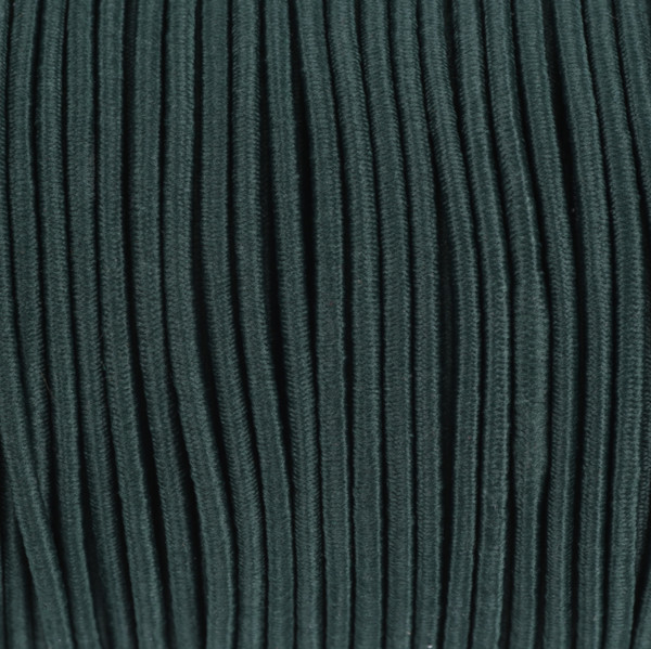 Резинка шляпная цв зелёный тёмный 2мм (уп 50м) Veritas S-8901