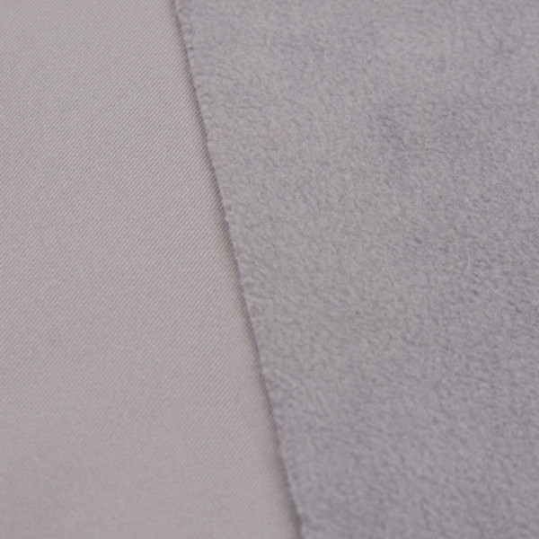 Ткань мембранная Texshell Twill, WR TPU 3k/15k Fleece, 320гр/м2, 100пэ, 145см, серый светлый/S384, (1