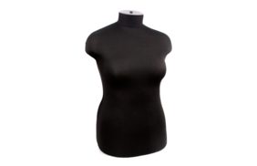 манекен женский р52 (104-84-110) мягкий цв чёрный купить по цене 9266 руб - в интернет-магазине Веллтекс | Калуга
