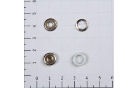 кнопка рубашечная цв белый №101 нерж 9,5мм кольцо (уп ок.1440шт) кр-06 newstar купить по цене 3.24 руб - в интернет-магазине Веллтекс | Калуга
