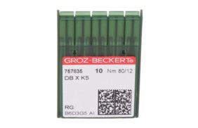 иглы groz-beckert dbxk5 №80 (уп.10шт.) купить по цене 153 руб - в интернет-магазине Веллтекс | Калуга
