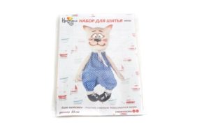 набор для шитья текстильной игрушки кот яхтсмен купить по цене 274.54 руб - в интернет-магазине Веллтекс | Калуга
