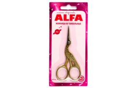 ножницы вышивальные 90мм 101-30 alfa купить по цене 600 руб - в интернет-магазине Веллтекс | Калуга
