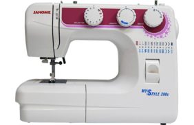 бытовая швейная машина janome my style 280s купить по доступной цене - в интернет-магазине Веллтекс | Калуга
