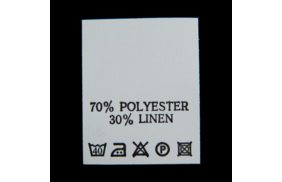 с710пб 70%polyester 30%linen - составник - белый 40с (уп 200 шт.) | Распродажа! Успей купить!