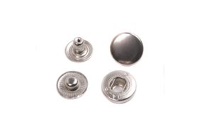 кнопка l-15 цв никель сталь 15мм (уп ок.72шт) veritas купить по цене 360 руб - в интернет-магазине Веллтекс | Калуга
