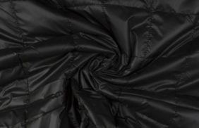 ткань дюспо 110гр/м2, 100пэ, 150см, стеганная на синтепоне 100г, квадрат, черный tog01 купить по цене 424 руб в розницу от 1 метра - в интернет-магазине Веллтекс