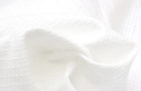 вафельное полотно 145гр/м2, 100хб, 45см, отбеленная, белый/s501, (60/420м) tpg052 купить по цене 43 руб в розницу от 1 метра - в интернет-магазине Веллтекс
