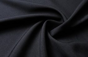 ткань габардин 180гр/м2, 100пэ, 150см, черный/s580, (рул 50м) tpx051 купить в Калуге.